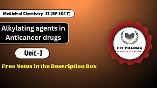 Alkylating agents in Anticancer drugs  Semester5  Lecture7  Fit Pharma [upl. by Alakam]