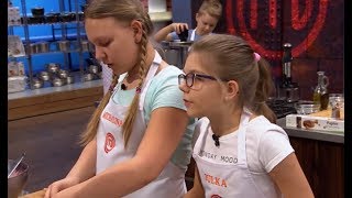 Dla Michaliny i Julki to zadanie było dziecinnie proste MasterChef Junior [upl. by Aihpos]