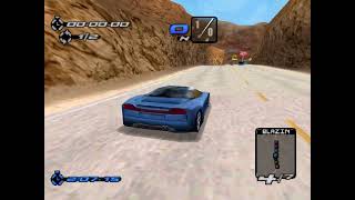 Need For Speed 3 Hot Pursuit PS1 Playthrough  Expert Knockout Redux With The Nazca C2 [upl. by Renato]