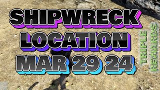 Shipwreck Location Today March 29 2024 GTA Online  GTA online daily shipwreck location [upl. by Pearline786]