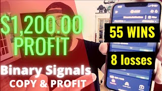 100 Win from BEST BINARY OPTIONS Trading SIGNALS  NFX APP  Binary Options for BEGINNERS [upl. by Chickie]