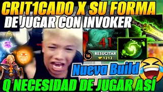 🌴😥BUTI SE CREE BUENO HACE NUEVA BUILD INVOKER Y ES CRITIC4DO😥 [upl. by Lippold]