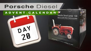 🚗🖌️ Building Porsche Diesel Tractor Advent Calendar Day 20  Revell Model kit [upl. by Elyrrad]