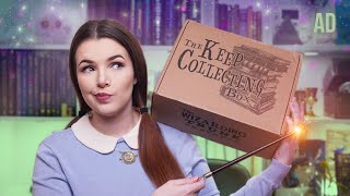 FIRST LOOK THE KEEP COLLECTING BOX 📦 The Wizarding Trunk [upl. by Rede666]