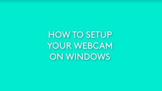 How To Setup Your Logitech Webcam on Windows [upl. by Camila]