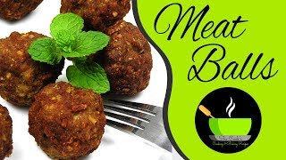 Meatball  Meat Ball Recipe  Deep Fried Meatballs  Mutton Kofta Recipe  Mutton Kola Urundai [upl. by Boswall]