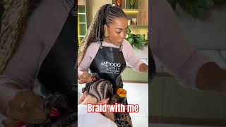 braids hair hairstyle haircare amapiano transition [upl. by Nalced]