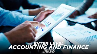 10 BestEntryLevel Jobs for Accounting and Finance Majors [upl. by Quillon938]