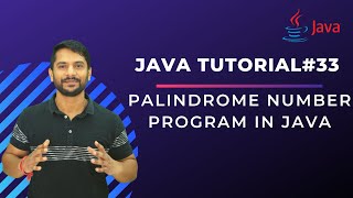 Palindrome Number Program in Java  In Hindi [upl. by Nykal]