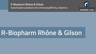 RBiopharm Rhône amp Gilson  automated solutions for immunoaffinity columns [upl. by Raquel]