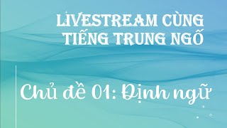 LIVESTREAM TIỀN D4 ĐỊNH NGỮ [upl. by Neerak155]