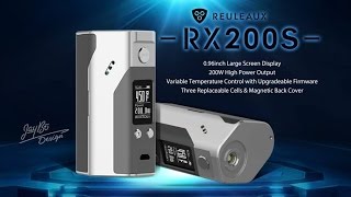 Распаковка Wismec Reuleaux RX 200S атомайзера Smok TFV8 и сменных испарителей V8 Q4 [upl. by Tarrsus]