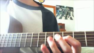 F stop Blues guitar lesson Jack johnson [upl. by Esiuol]