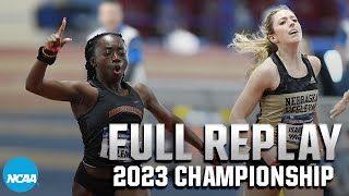 2023 NCAA DIII indoor track amp field championship Day two full replay [upl. by Aelgna]