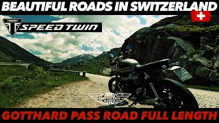 Scenic Drive Gotthard Pass Switzerland 🇨🇭 Most Beautiful Roads In Switzerland  4K [upl. by Ahsiym211]