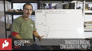 SparkFun According to Pete 37 Transistor Biasing Configurations Part 2 [upl. by Rivy819]