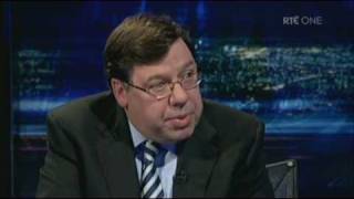 Brian Cowen defiant despite drop in popularity [upl. by Vincentia]