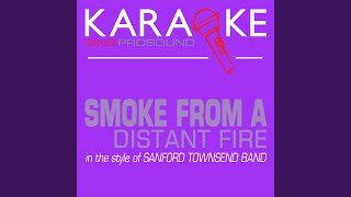 Smoke from a Distant Fire Karaoke Lead Vocal Demo [upl. by Yeleak]