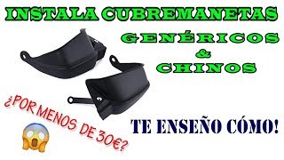 Cubremanetas generico ¿Cómo adaptarlo CB500X [upl. by Garris452]