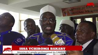 ISSA TCHIROMA face à la presse après son passage à lAssemblée nationale [upl. by Morrissey]