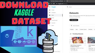 Dataset 1  How to Download Kaggle Dataset [upl. by Ariela99]