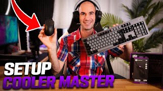 SETUP 100 Cooler Master Souris MM730 Clavier CK352 Casque CH321 [upl. by Gaillard]