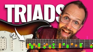 3 Exercises to MASTER guitar TRIADS [upl. by Willock682]