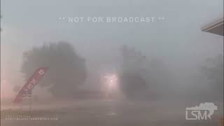 112023 Golf Ball Hail60mph Wind Ferriday LA [upl. by Jenine]