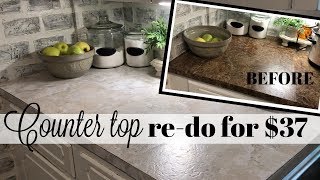 COUNTER TOP REDO FOR 37 [upl. by Publia]