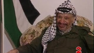 Palestine  Interview de Yasser Arafat de retour à Gaza [upl. by Schwab]