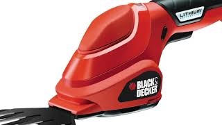 🏆 BlackDecker GSL200 QW Cesoia a batteria al litio – Informazioni [upl. by Arrad]