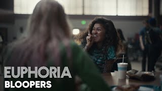 the official blooper reel  euphoria season one  hbo [upl. by Ilowell]