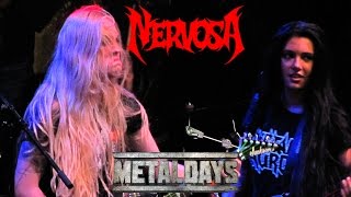 Nervosa  Masked betrayer live at Metaldays [upl. by Neroled210]