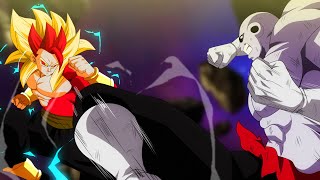 Super Saiyan 4 Rycon Vs Jiren Dragon Ball Super Animation [upl. by Attenaej]