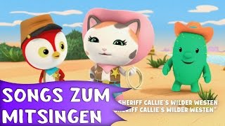 Sheriff Callies Wilder Westen  Intro  Tolle Songs zum Mitsingen  bei DISNEY JUNIOR [upl. by Merete130]