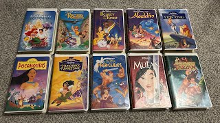 My Disney Renaissance Movie Collection [upl. by Chastity]