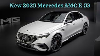 New 2025 Mercedes AMG E53 Hybrid Interior Features and Specs [upl. by Friedrick547]