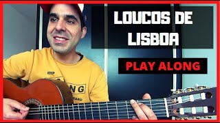 Play Along Toque Comigo Loucos de Lisboa versão RIO GRANDE [upl. by Publia604]