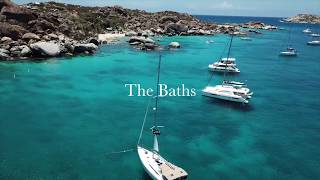 The Baths Virgin Gorda Drone Footage May 2018 [upl. by Yentrok]