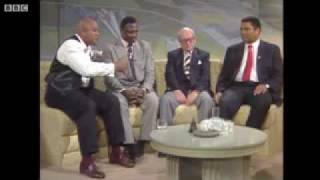 Frazier Ali and Foreman On British TV Show Very Funny [upl. by Goebel]