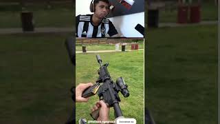 M4 Carbine suppressed fypシ゚viral m4competition armas satisfying [upl. by Aarika714]