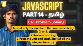 Nos divisible by 2 or 3 from the arrayReverse a string Unit amp tenth digit of each number in array [upl. by Matejka]