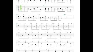 Let Me In  Beatsteaks  Drum only  Drum tab [upl. by Bullivant]