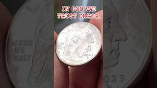 Coin error worth money “In God We Trust” error coins coin value gold shortsfeed shorts gold [upl. by Ailecra657]