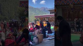 Festival of central part of Bhutanmountainsbhutantravelguidediscoverbhutan [upl. by Maram]