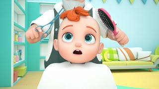 First Haircut Song  Funny Kids Songs  GoBooBoo Nursery Rhymes amp Kids Songs [upl. by Enaerb]