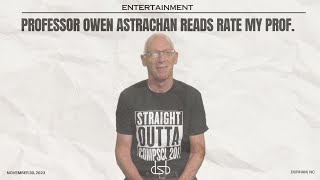 Professor Owen Astrachan Reads His Rate My Professor Reviews  Duke Student Broadcasting [upl. by Endys]