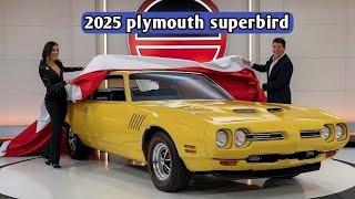 2025 plymouth superbird Finally  Unveiled  FIRST LOOK [upl. by Lahcsap880]