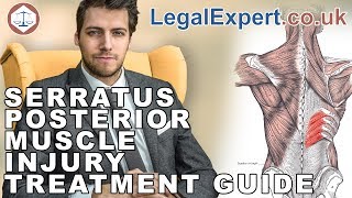 Serratus Posterior Muscle Injury Treatment Guide  2021  UK [upl. by Ecinrahs994]