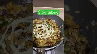 Sisig talong recipe  maricel Catabay [upl. by Atikcir]